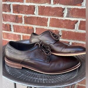Moretti Dark Brown Dress Shoes- Size 11